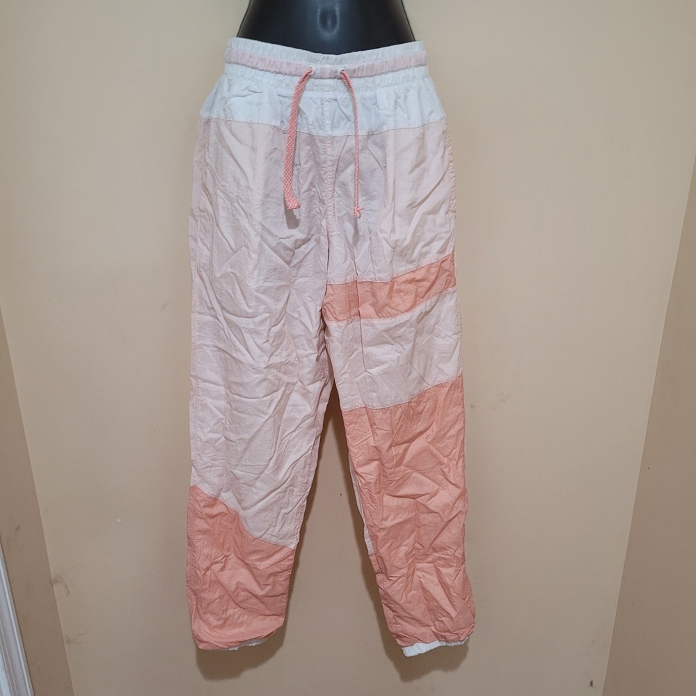 Nike Flight Series Womens XS Track Pants Colorblock Pink athletic Activewear run